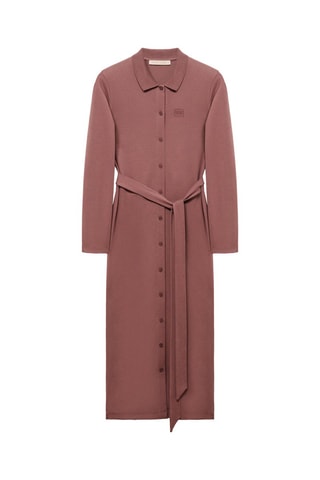 Robe chemise - Taupe