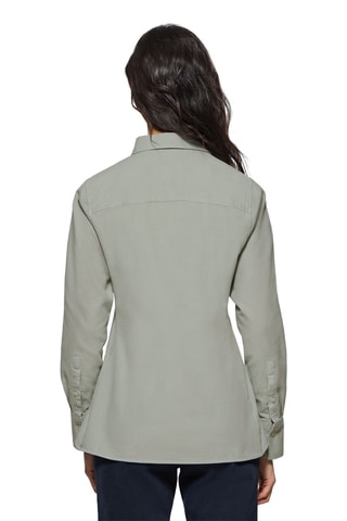 Chemisier slim - Vert clair