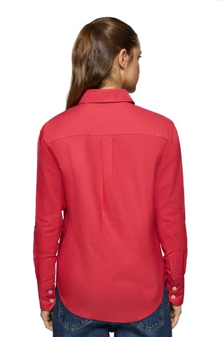 Chemisier regular - Rouge