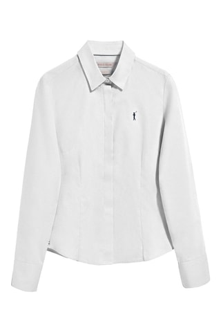 Chemisier slim - Blanc