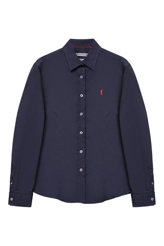 Chemisier slim - Bleu marine