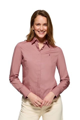 Chemisier slim - Rose