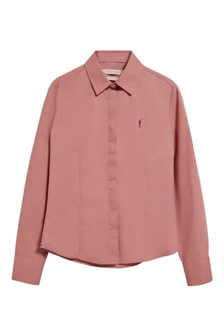 Chemisier slim - Rose