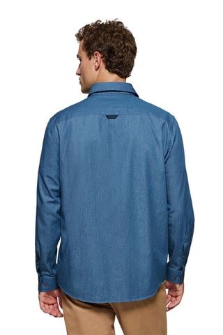 Chemise regular - Bleu