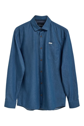 Chemise regular - Bleu
