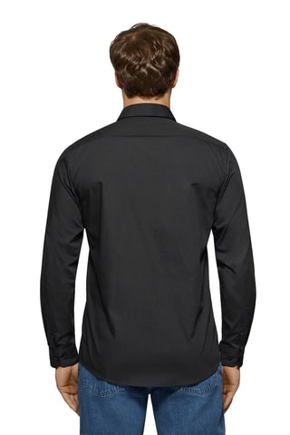 Chemise slim - Noir
