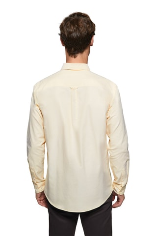 Chemise regular - Jaune
