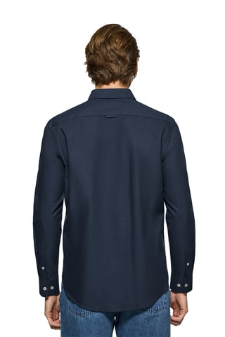 Chemise regular - Bleu marine