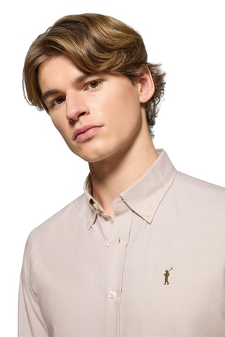 Chemise regular - Marron clair