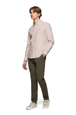 Chemise regular - Marron clair