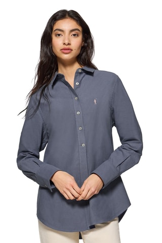 Chemise regular - Bleu
