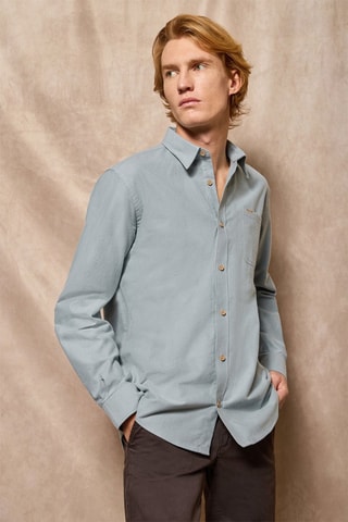 Chemise regular - Vert