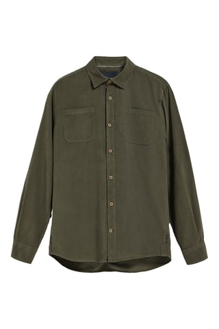 Chemise regular - Kaki