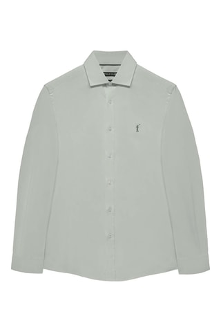 Chemise slim - Vert jade