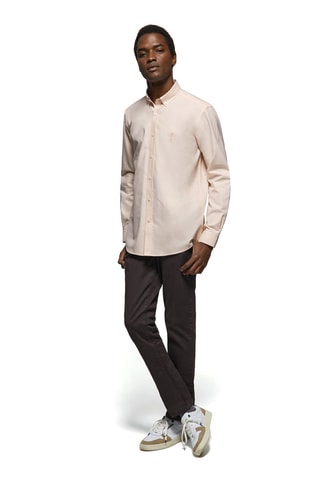 Chemise regular - Pêche