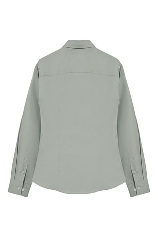 Chemise slim - Vert