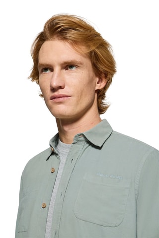 Chemise regular - Vert