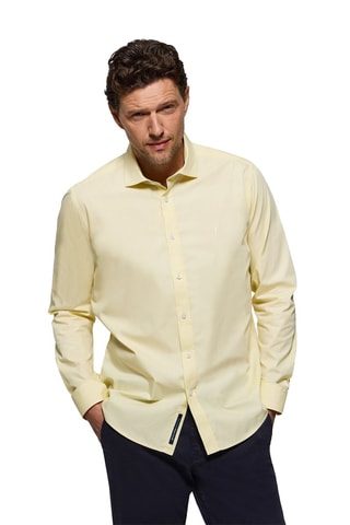 Chemise slim - Jaune