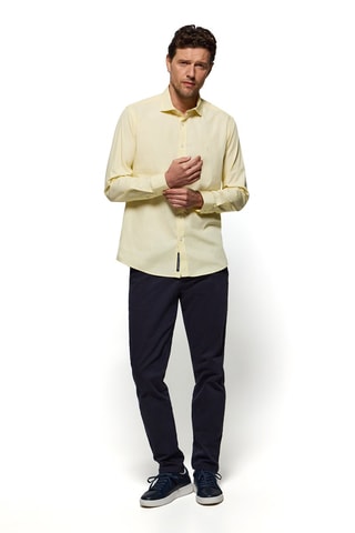 Chemise slim - Jaune