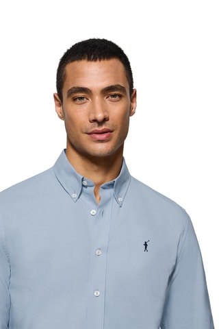 Chemise regular - Bleu