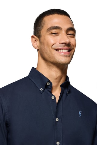 Chemise regular - Bleu