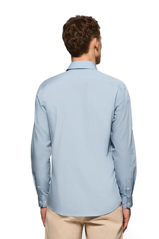 Chemise slim - Bleu
