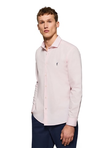 Chemise slim - Rose