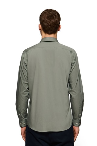 Chemise slim - Kaki