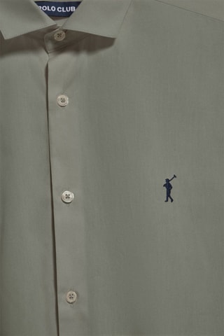 Chemise slim - Kaki