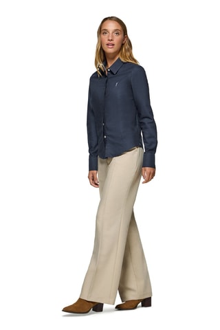 Chemise slim - Bleu marine