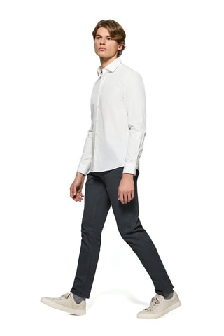 Chemise slim - Blanc