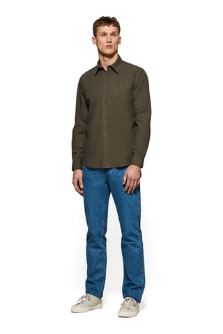 Chemise regular - Kaki