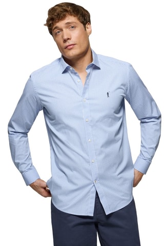Chemise slim - Bleu