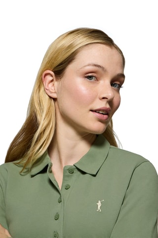 Polo slim - Vert