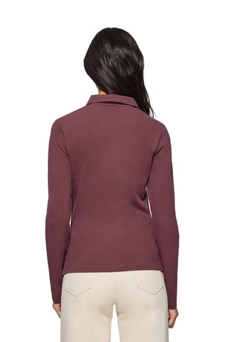 Polo slim - Bordeaux