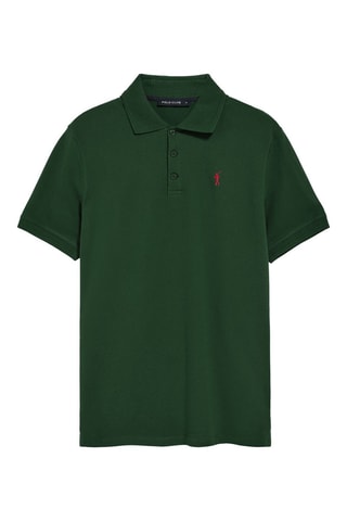 Polo regular - Vert