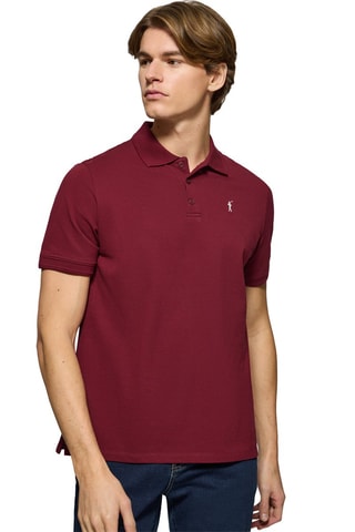 Polo regular - Bordeaux