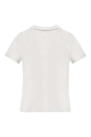 Polo slim - Blanc