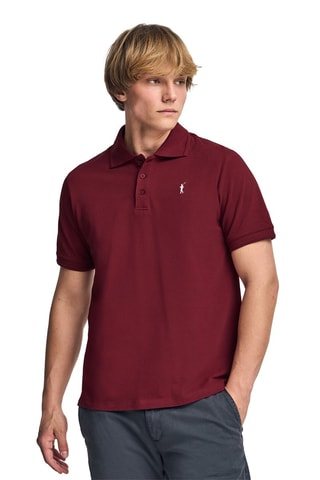 Polo regular - Bordeaux