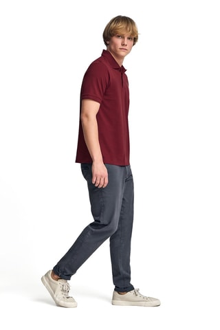 Polo regular - Bordeaux