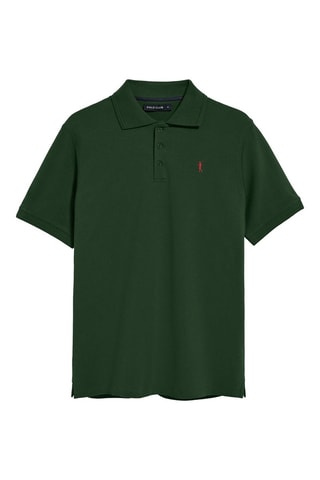 Polo regular - Vert foncé