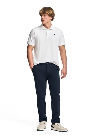 Polo regular - Blanc