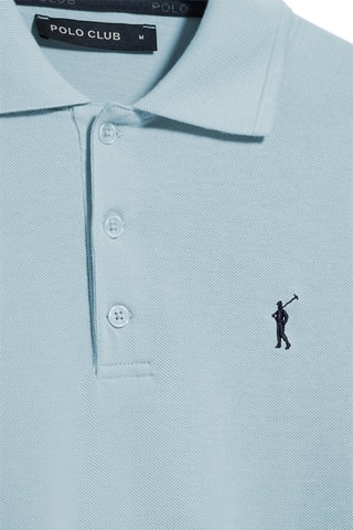 3 polos regular - Bleu foncé, bleu marine et ciel