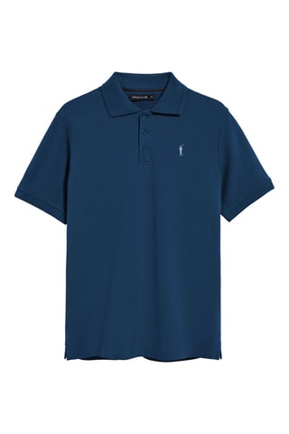 3 polos regular - Bleu foncé, bleu marine et ciel
