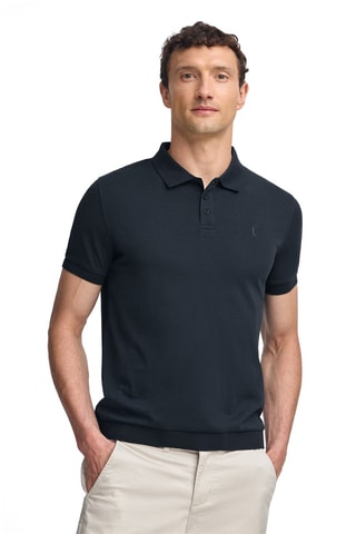 Polo regular - Bleu marine