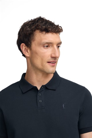 Polo regular - Bleu marine