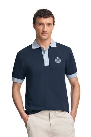 Polo regular - Bleu