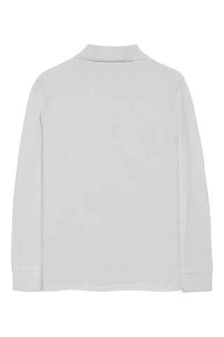 2 polos regular - Blanc et bleu marine