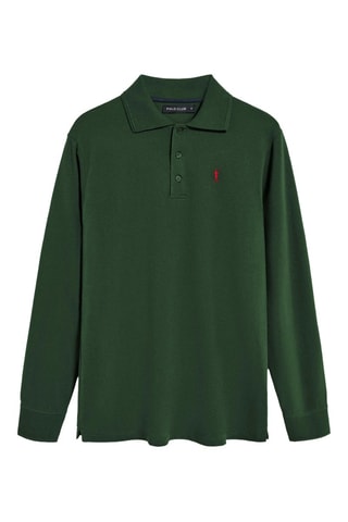 3 polos regular - Noir, bleu marine et vert
