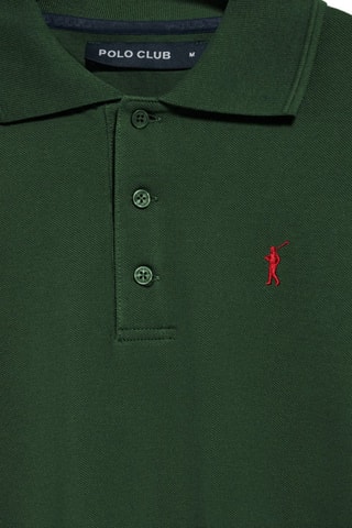3 polos regular - Noir, bleu marine et vert